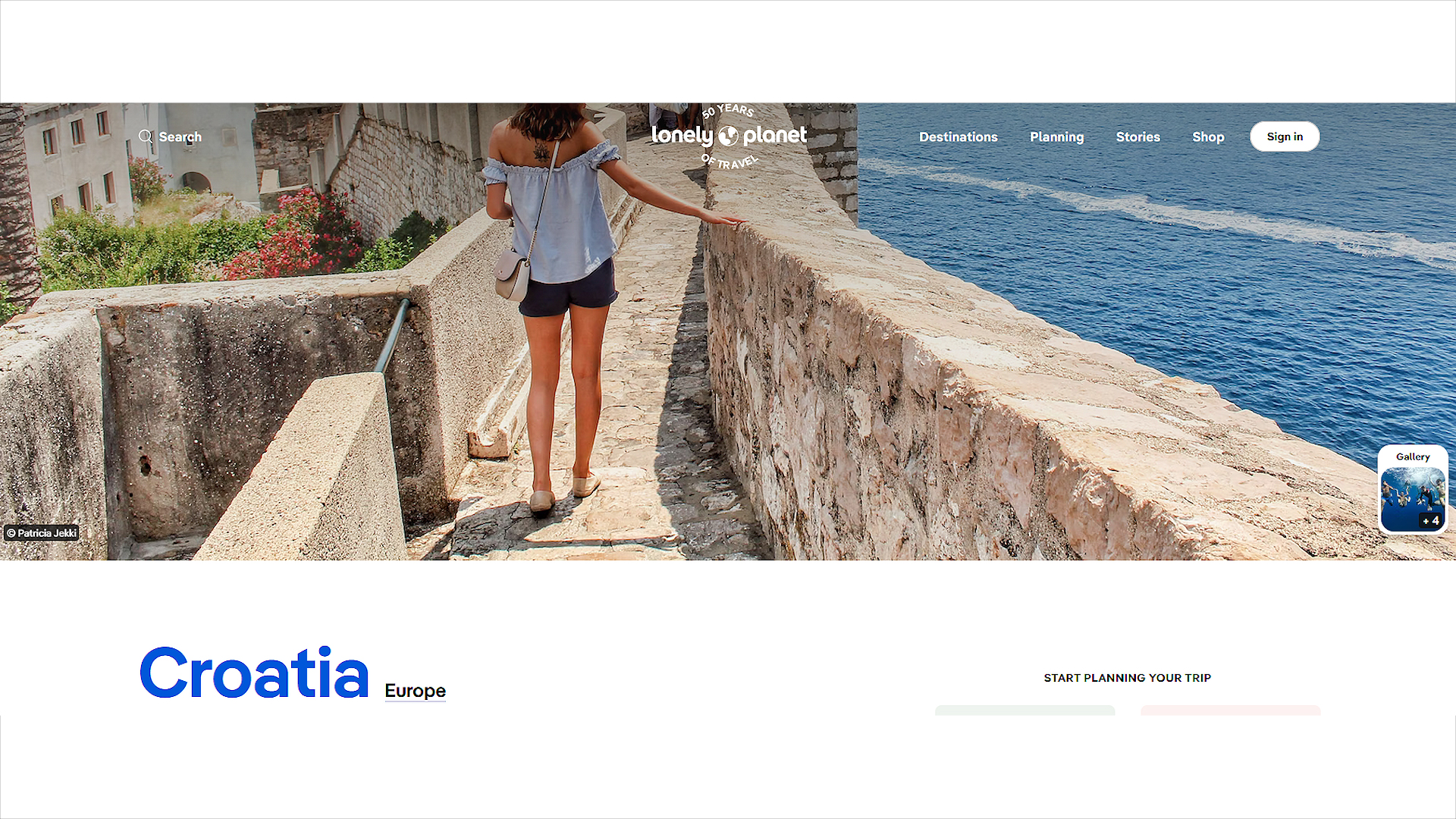 Po globalnom vodiču za putovanja Lonely Planet, Hrvatska svrstana među deset najboljih zemalja za narednu godinu. Ove prestižne nagrade dodeljulju se svake godine destinacijama širom sveta.